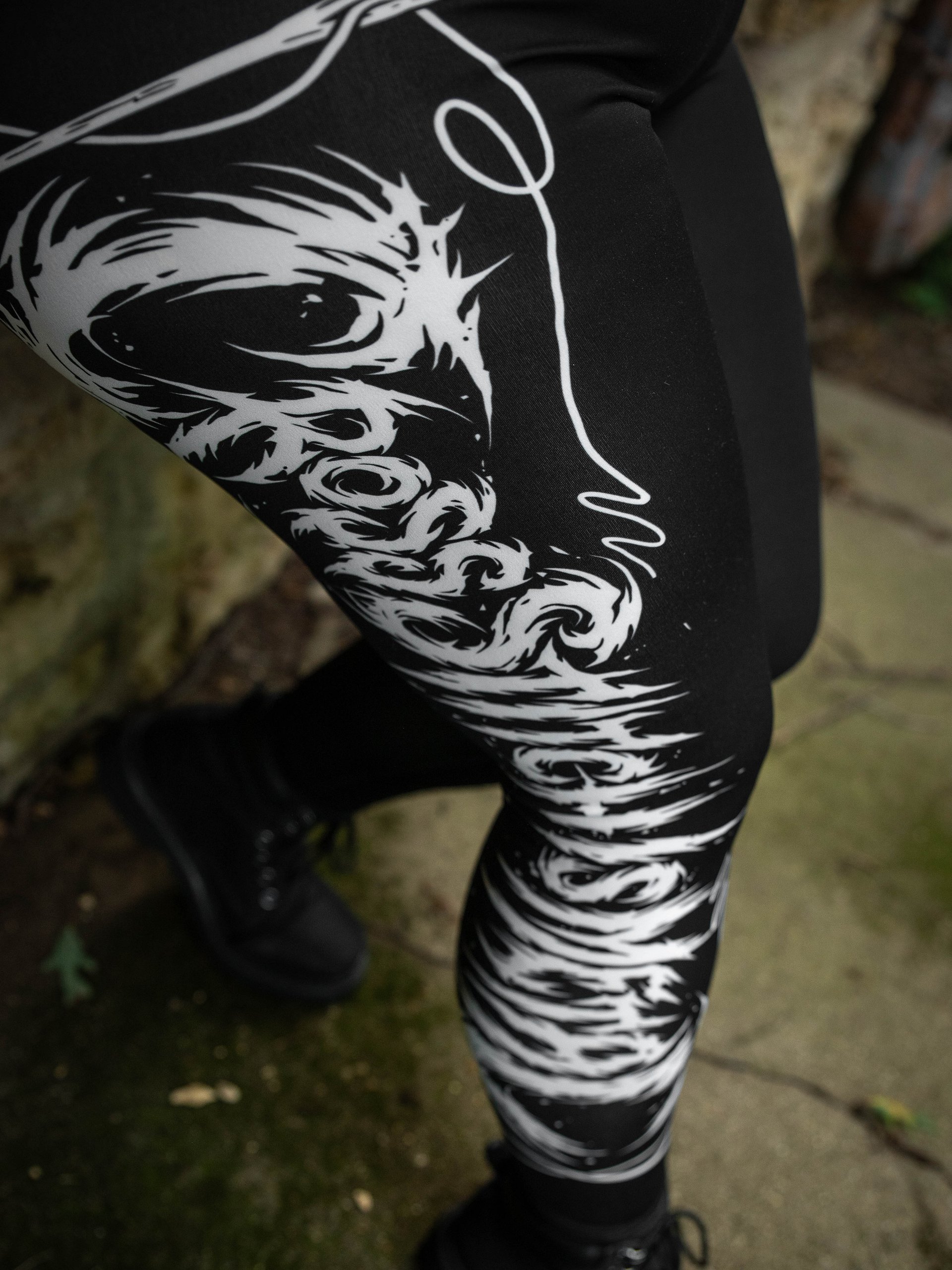 Cross Stitch Is Metal Leggings NO pockets(XS-XL) product image (4)