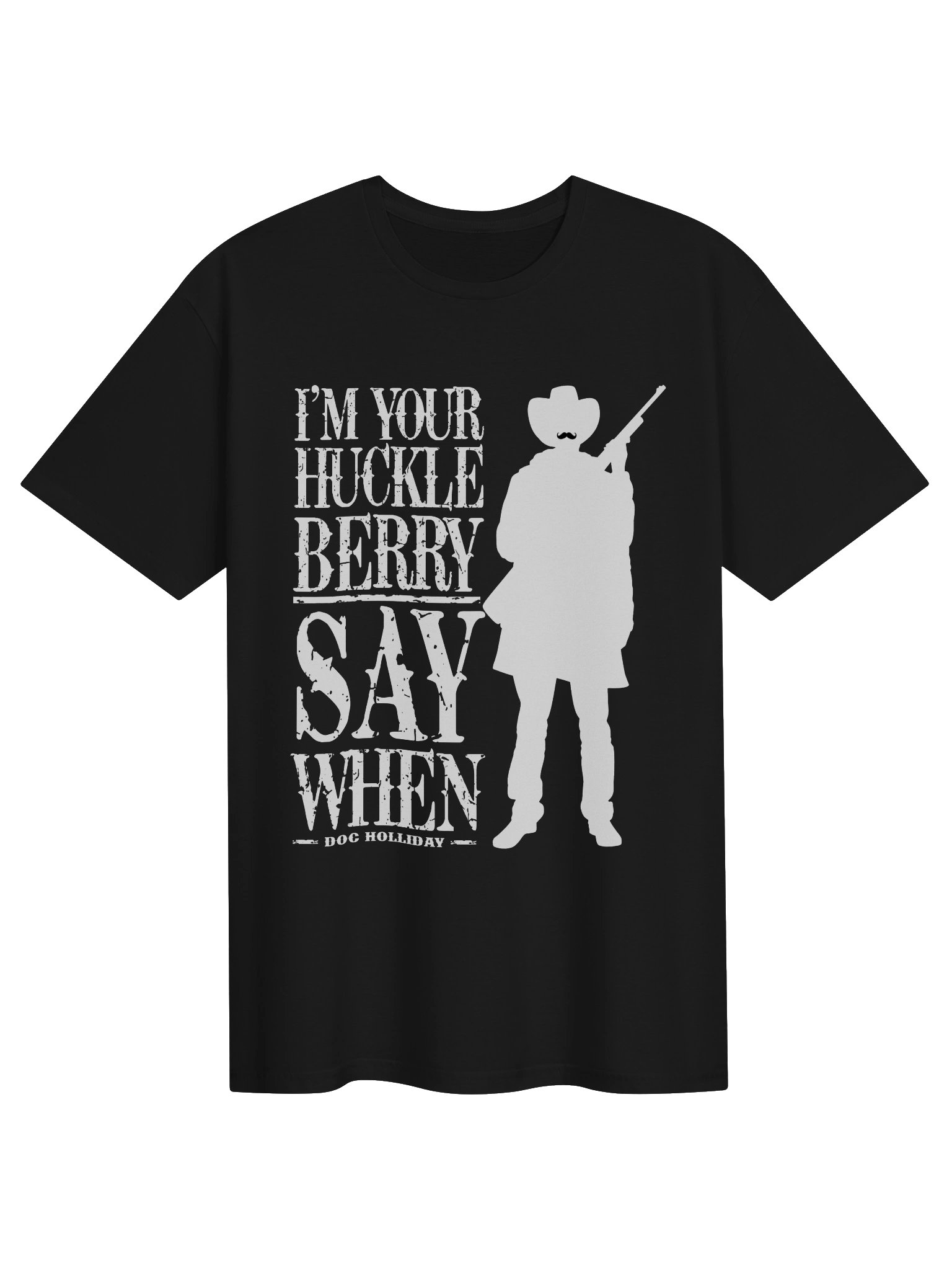I’m Your Huckleberry Doc Holiday Cowboy Tee product image (41)