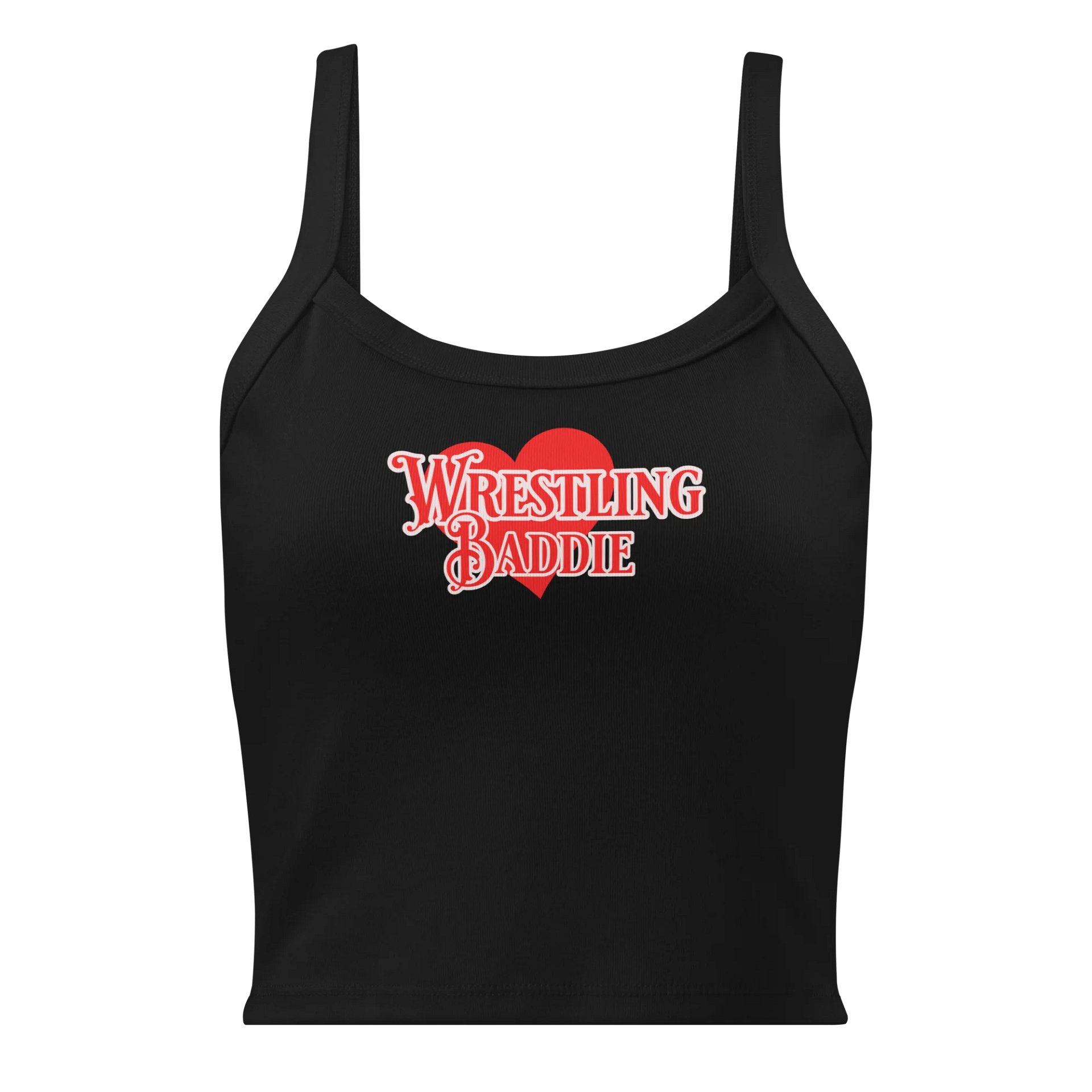 Once Upon A Wrestling Baddie Micro-Rib Tank Top product image (1)