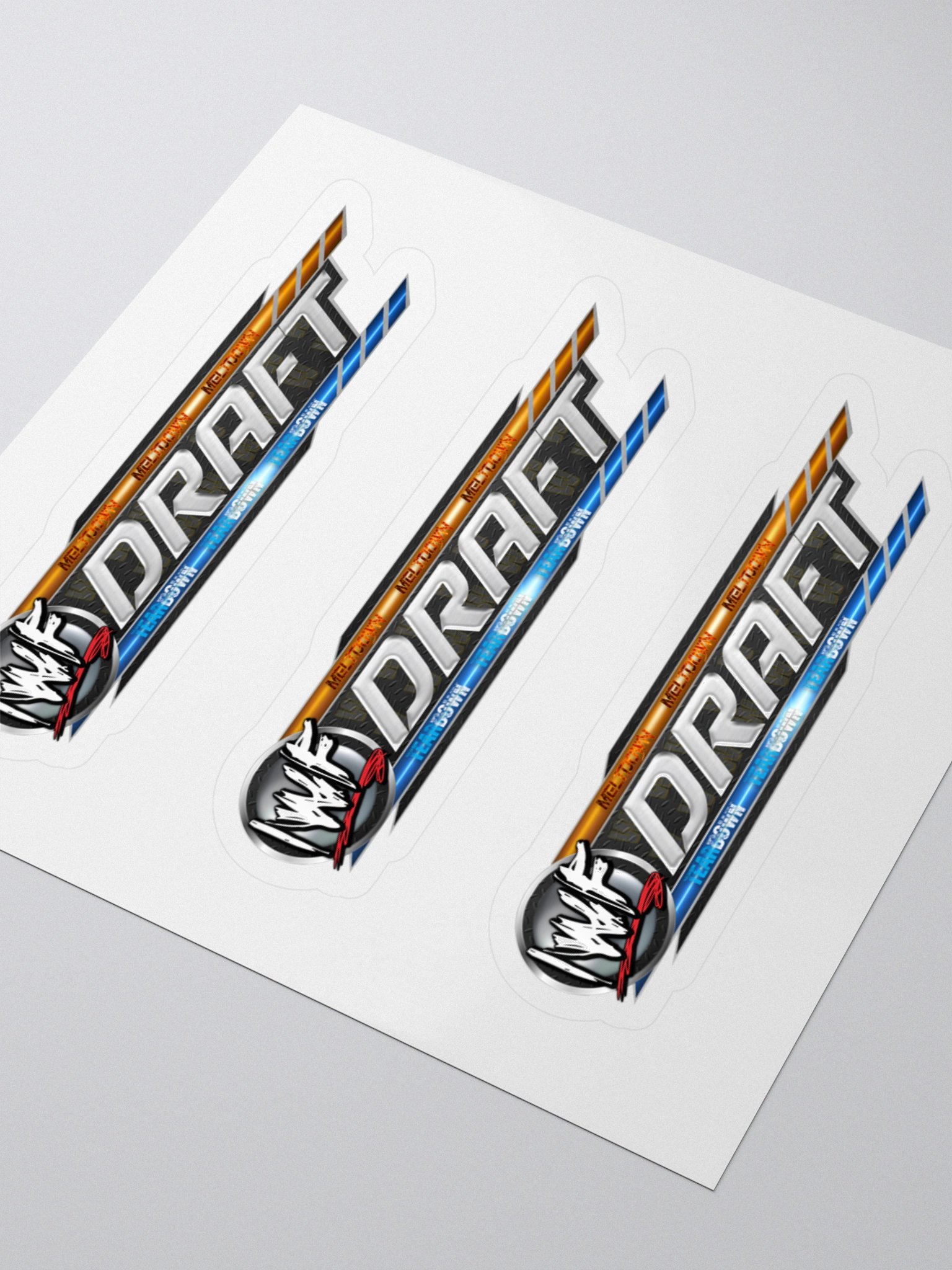 IWF: DRAFT Sticker Sheet product image (3)