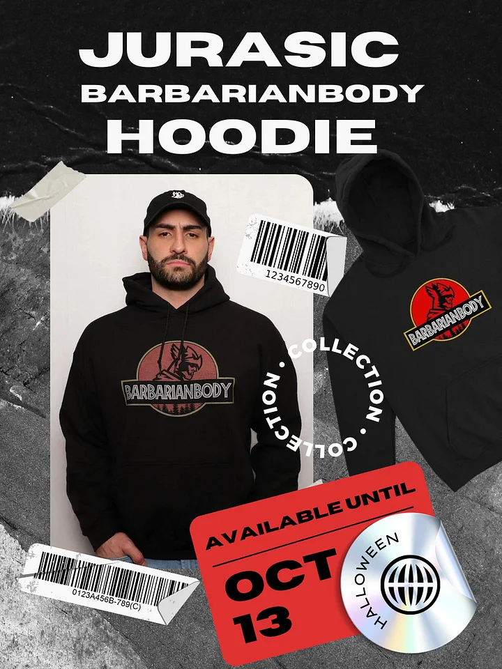Jurassic Hoodie (Until Oct. 13 with 48-hour Early Bird Discount) product image (1)
