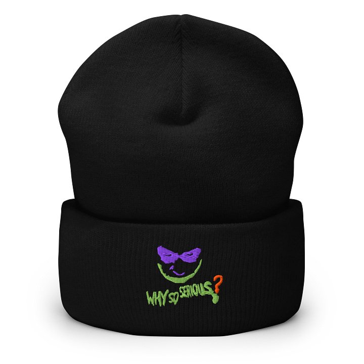 Why So Serious? Beanie product image (1)