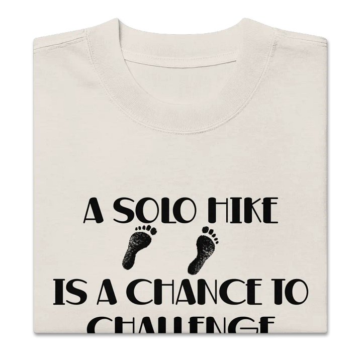 A solo hike is a chance to challenge your limits. product image (2)