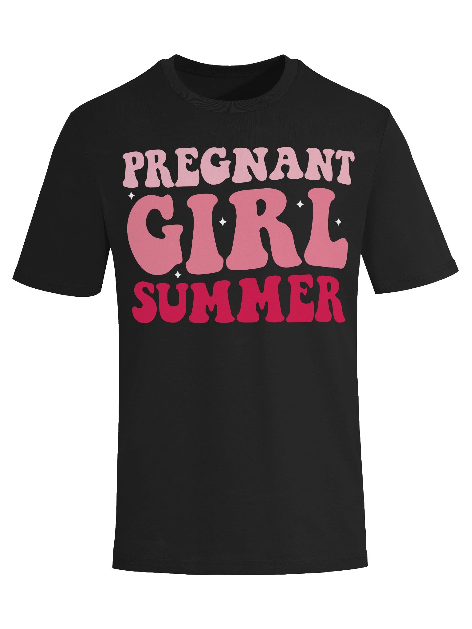 Funny Pregnancy Reveal Pregnant Girl Summer Baby Shower T-shirt product image (5)