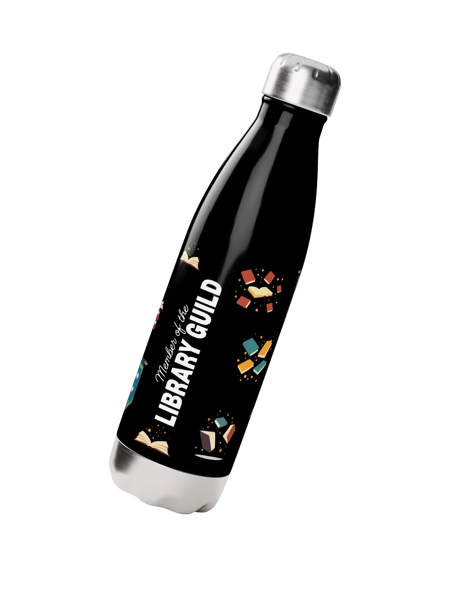 Library Guild Stainless Steel Water Bottle - Dark product image (2)