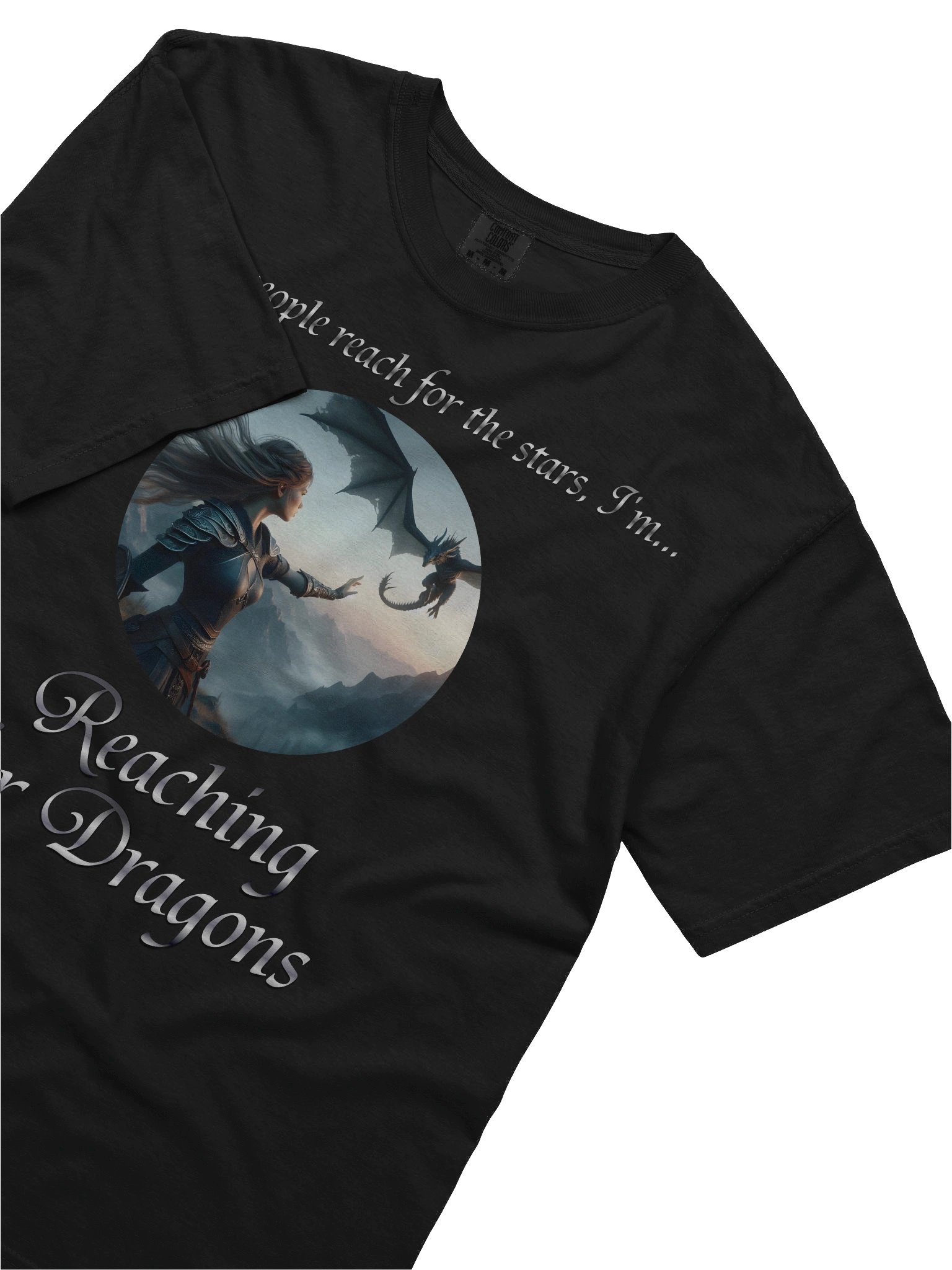 Reaching for Dragons Comfort Tee product image (2)