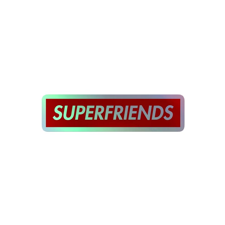 Superfriends Hologram Sticker product image (2)