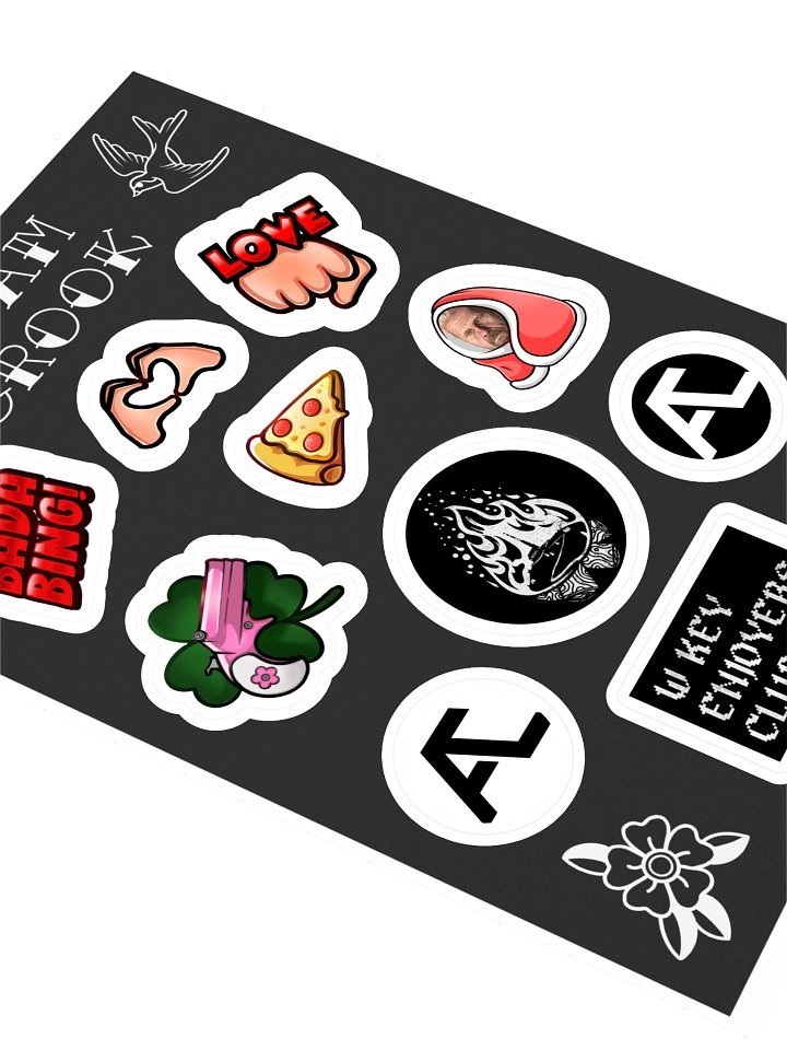 AC Sticker Sheet product image (2)