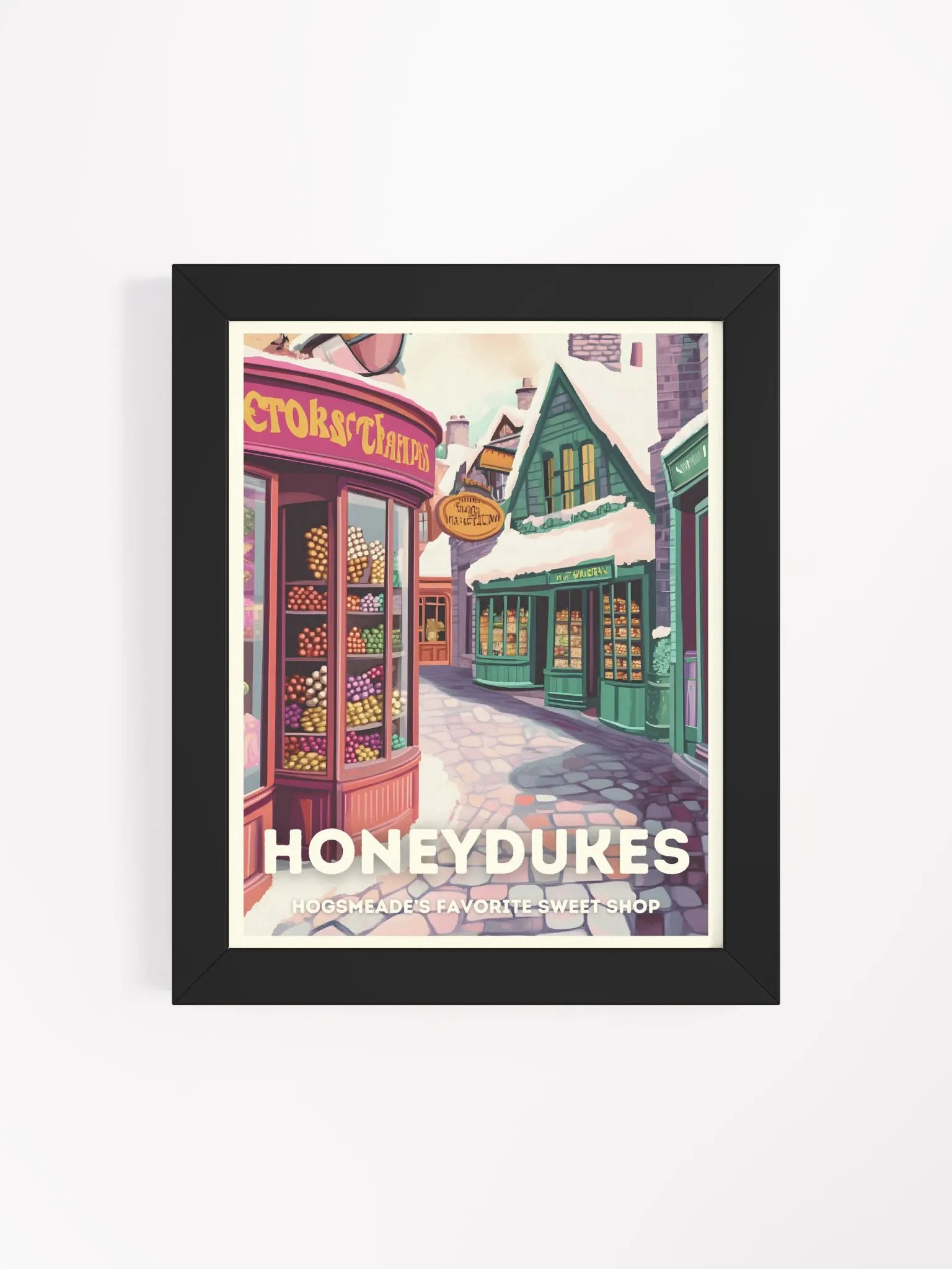 Magical Sweet Shop Vintage Travel Poster product image (4)