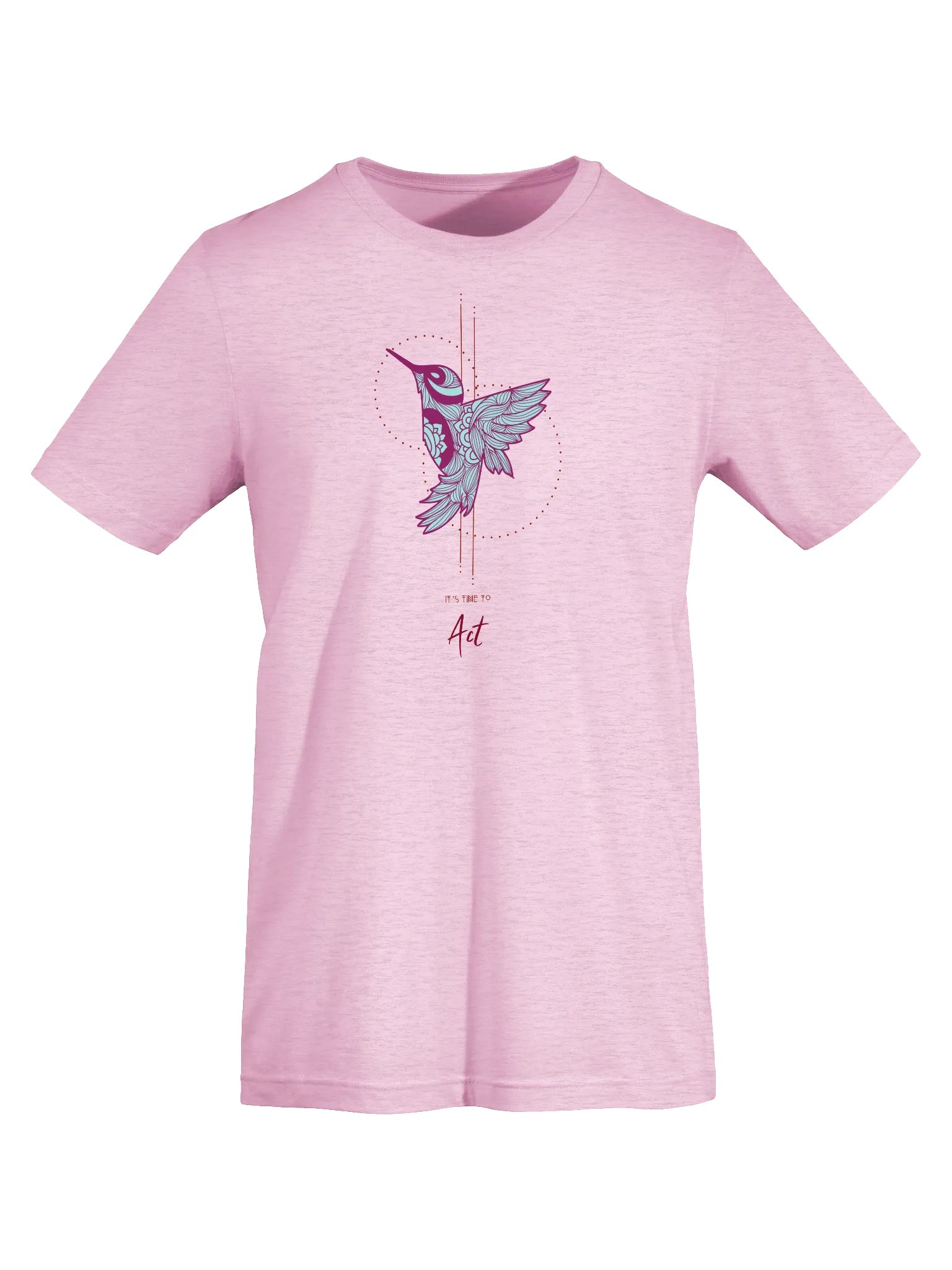 Mystic Hummingbird Floral T-Shirt product image (4)