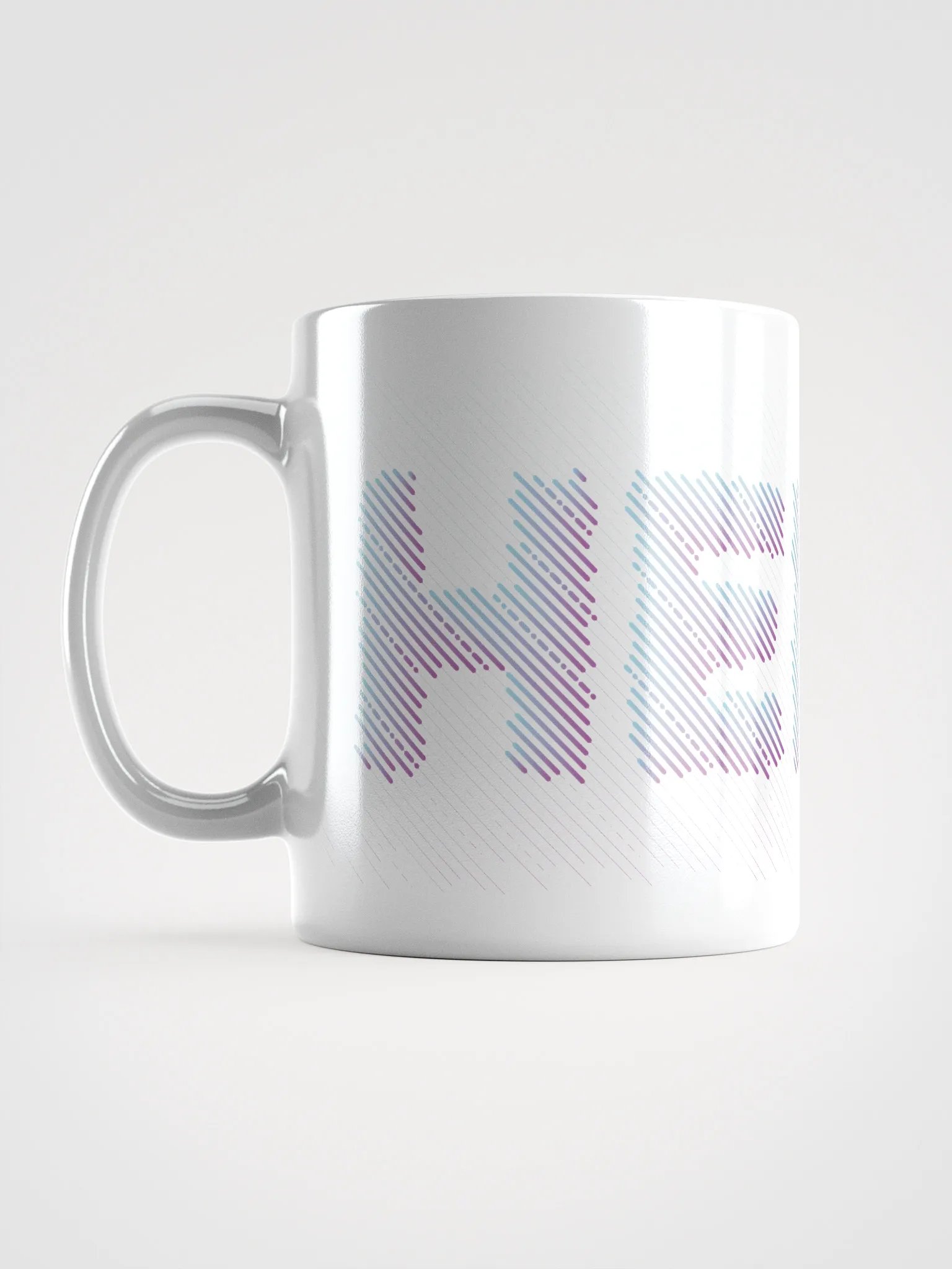 "Hello" White Mug product image (3)