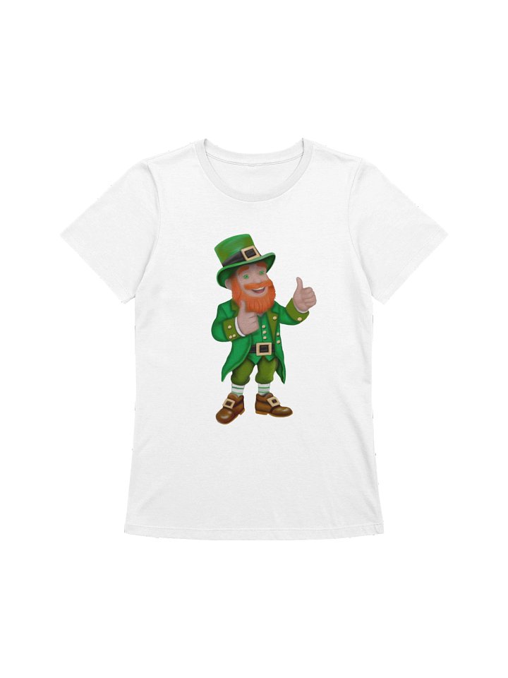 Leprechaun T-Shirt. Women's Bella+Canvas Supersoft Relaxed-fit T-Shirt product image (1)