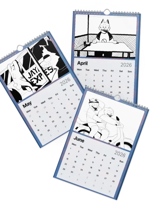 2026 MMA Calendar | Lawu Blue (Community-Made) product image (2)