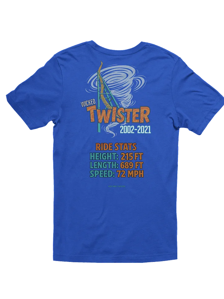 Wicked Twister 2002-2021 Roller Coaster T-Shirt product image (2)