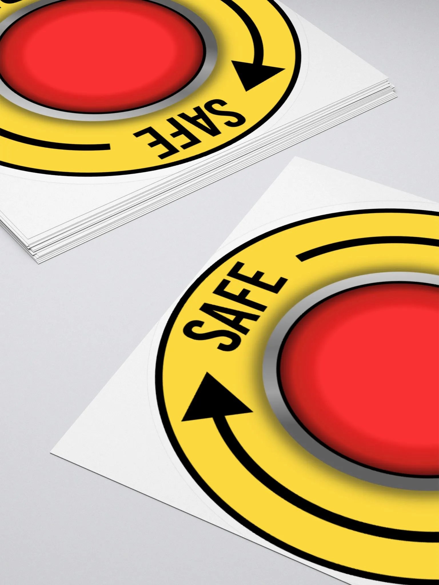 SAFE WORD Emergency Stop Sticker product image (4)