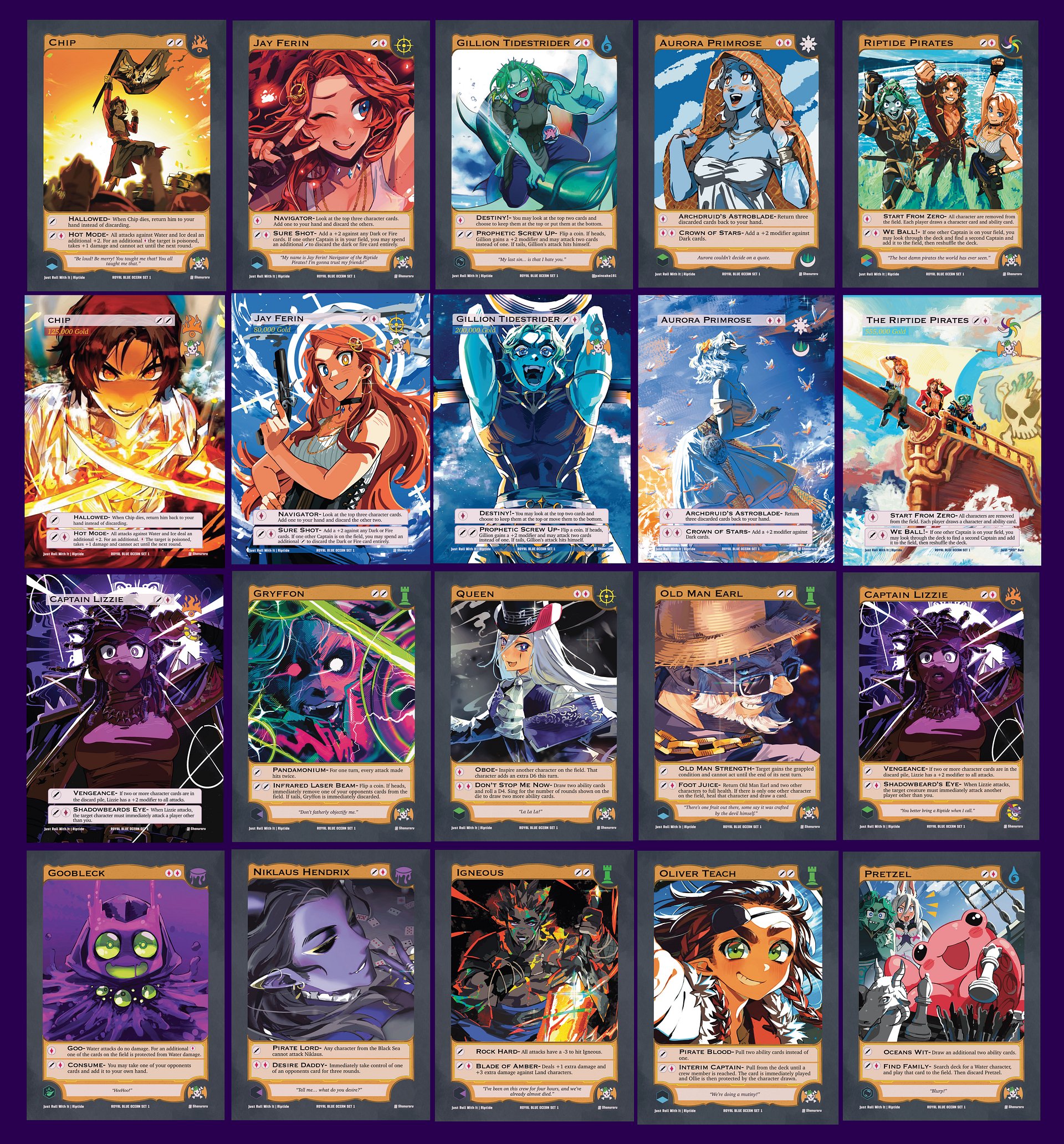 Riptide Trading Card Set (1 pack) product image (2)
