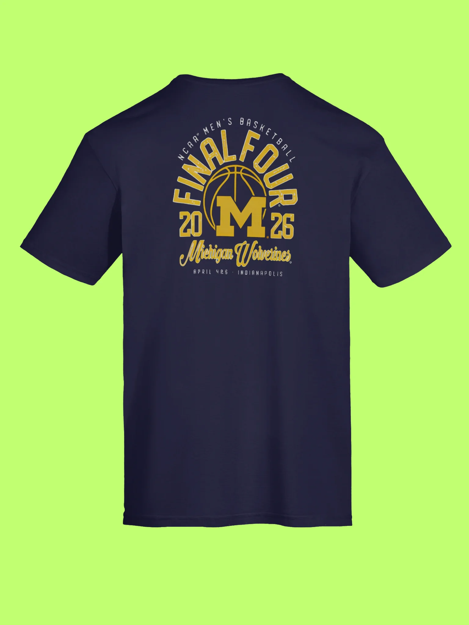 Michigan 2026 March Madness Final Four Men’s Basketball Shirt product image (113)