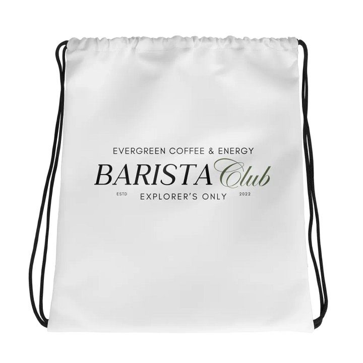 Barista Club Drawstring Bag | Sip Society product image (1)