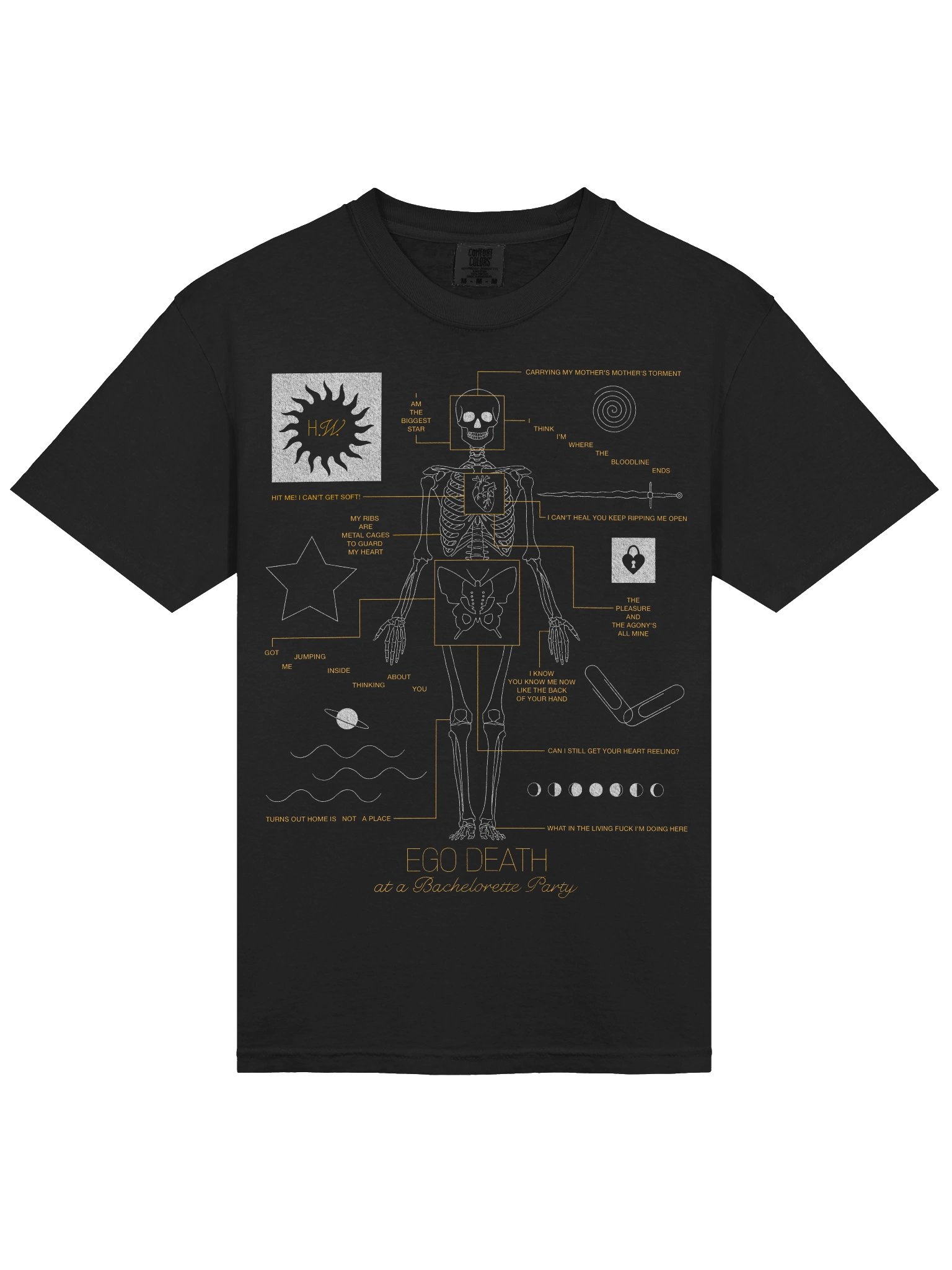 ego death chart tee product image (3)