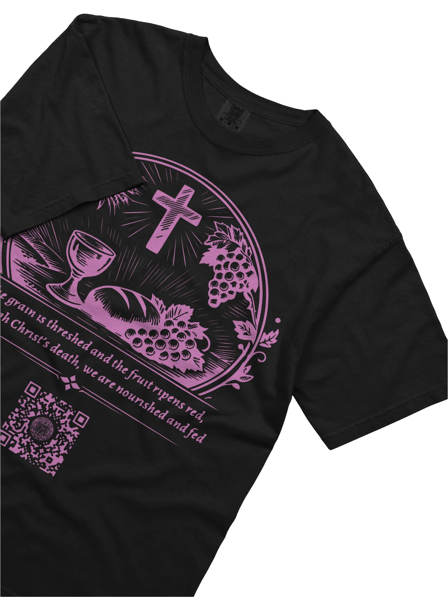 Nourishment Through Suffering (Color on Black/White) product image (5)