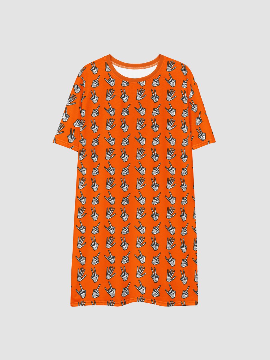 Bone Zone pattern t-shirt dress product image (4)
