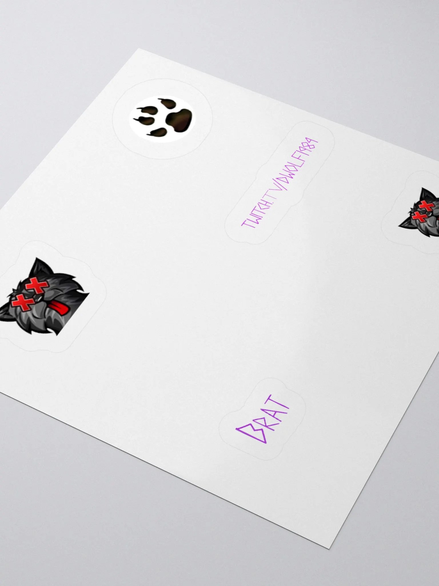 wolf Fun Kiss Cut Sticker Pack product image (9)