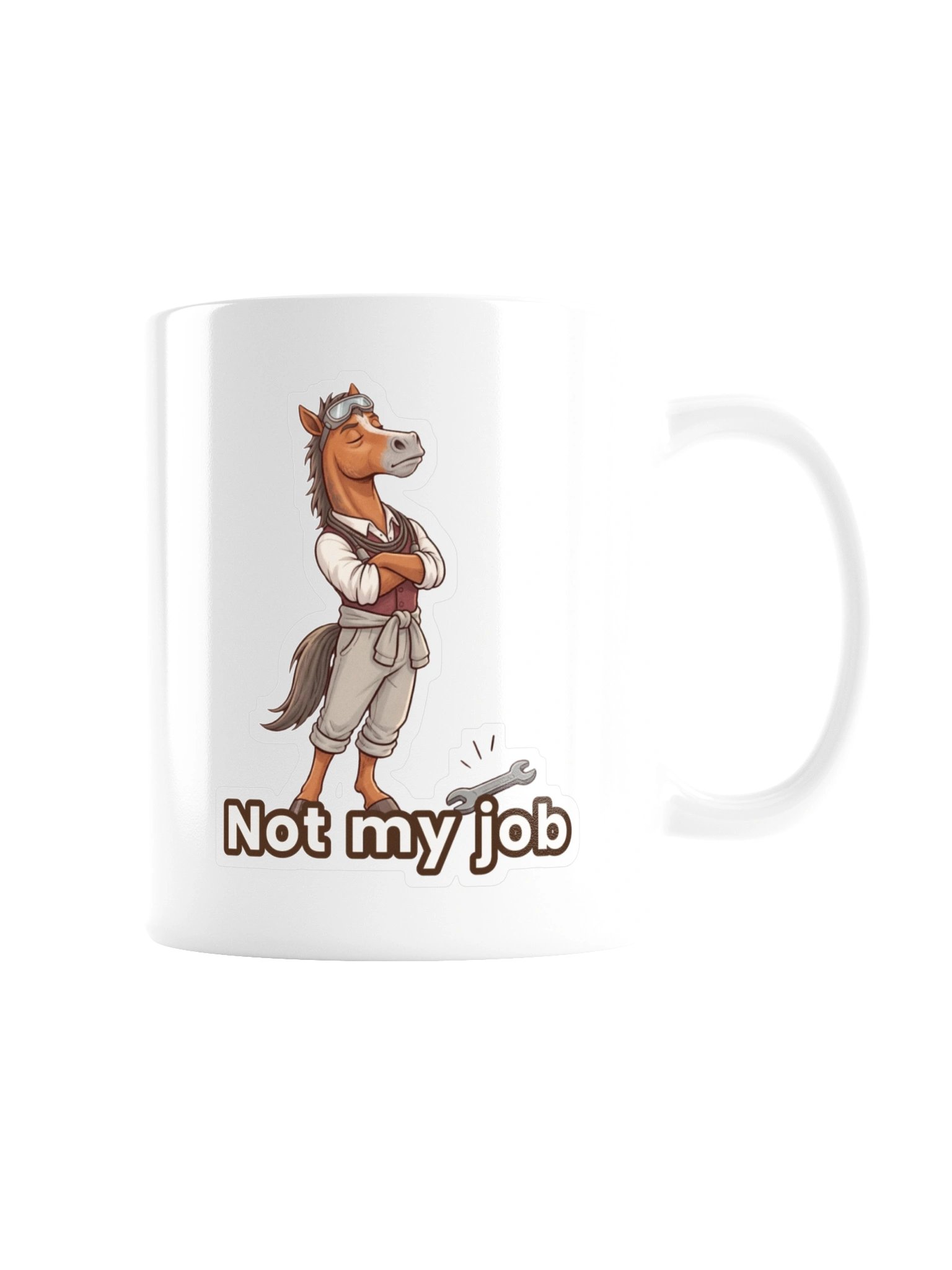 Wattson Mug – "Not my job" product image (7)