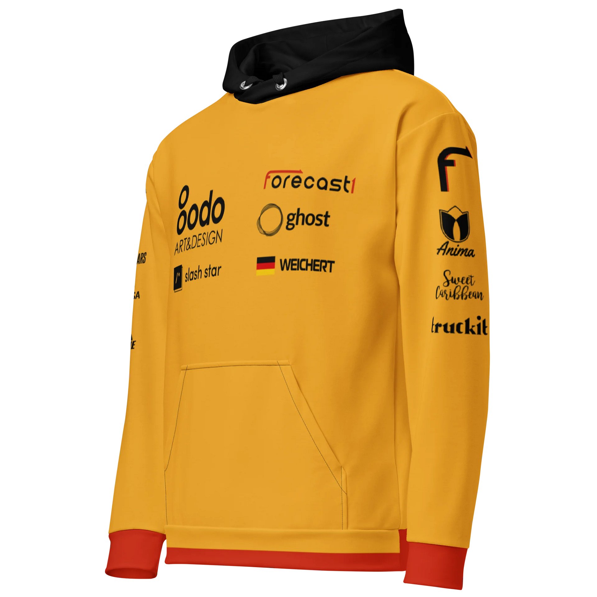 Weichert - Yellow Hoodie Personalized product image (2)