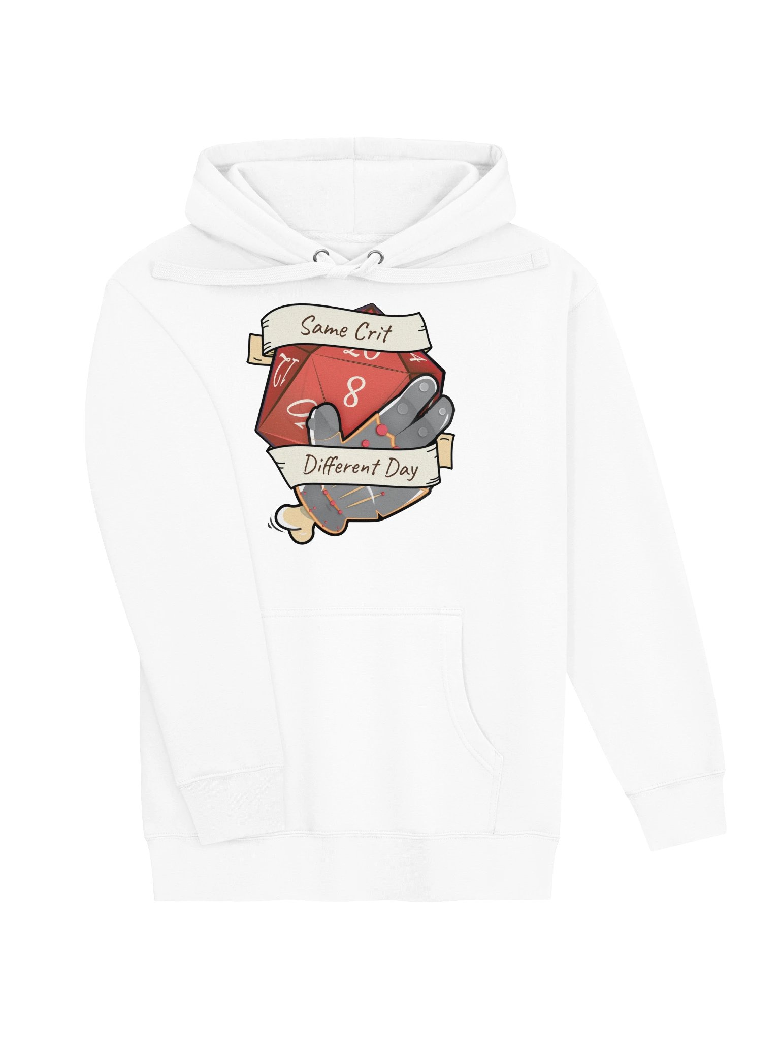 Same Crit Different Day – Knight Hoodie product image (11)