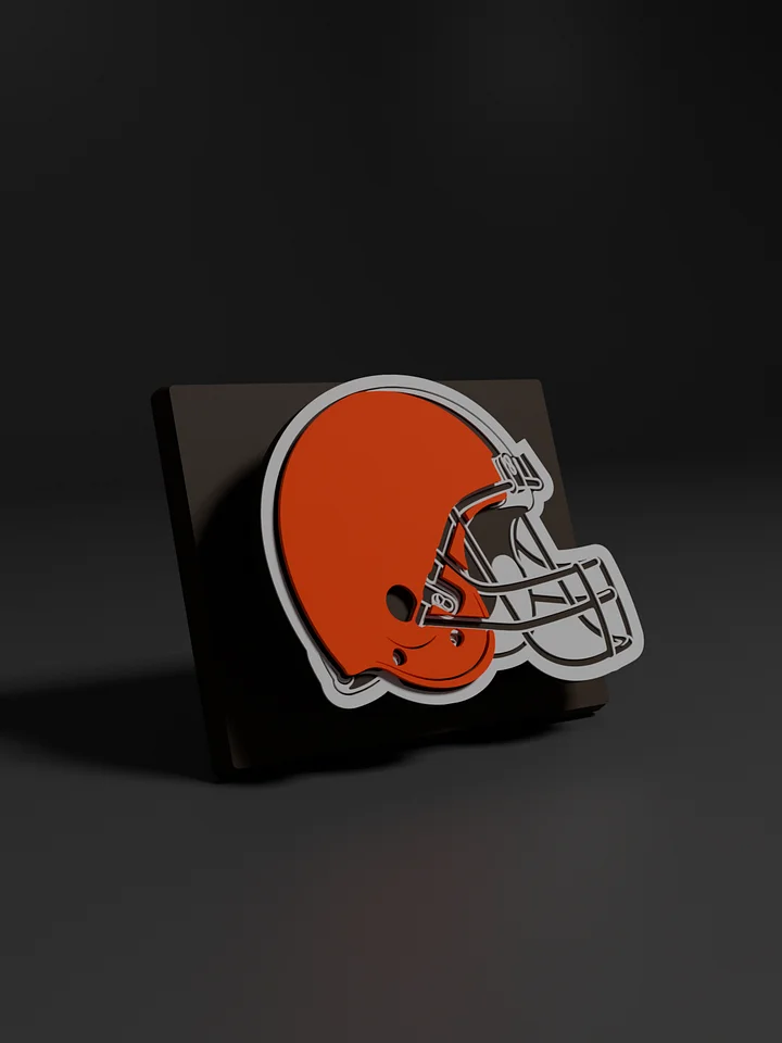 Cleveland Browns 3D Printed Floating Logo Sign (Digital File Only) product image (1)
