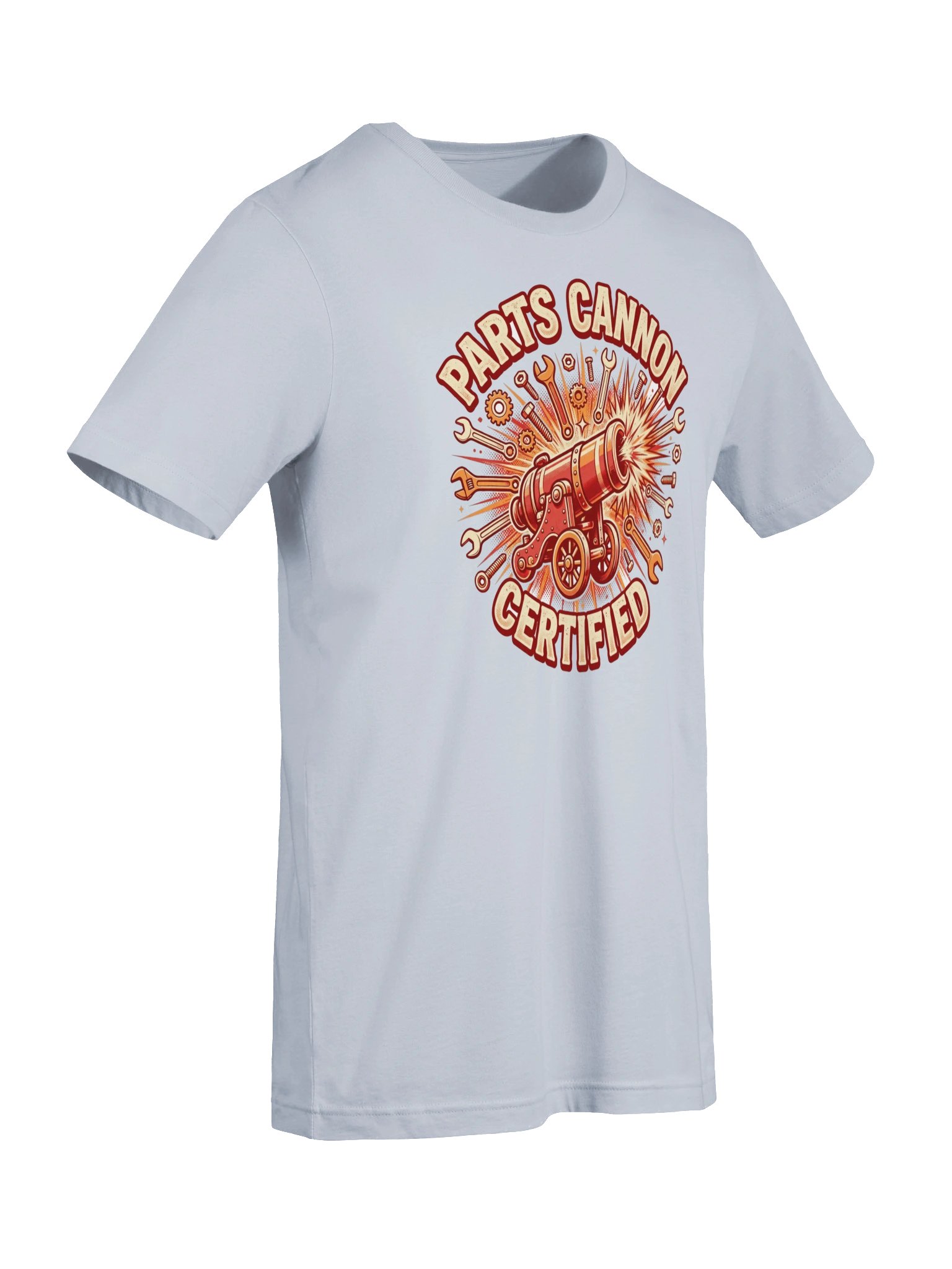 Parts Cannon Certified Funny Mechanic T-Shirt – Last Bay Supply product image (7)