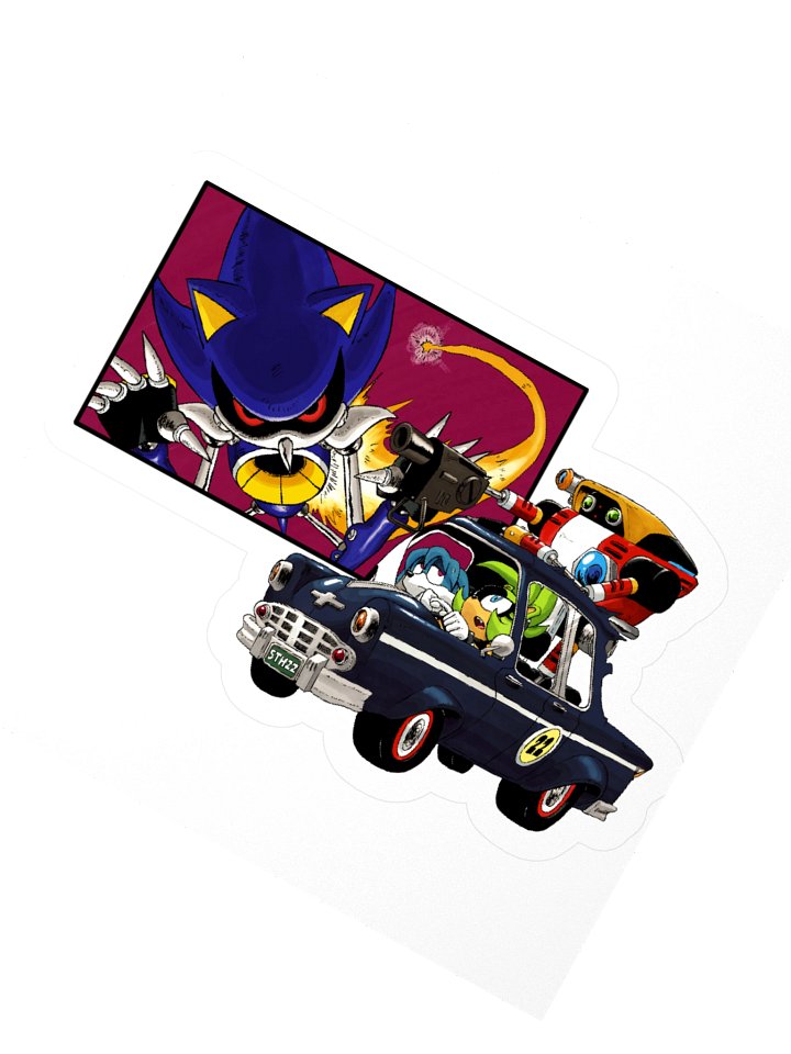 (STICKER)THE TERROR OF METAL product image (2)