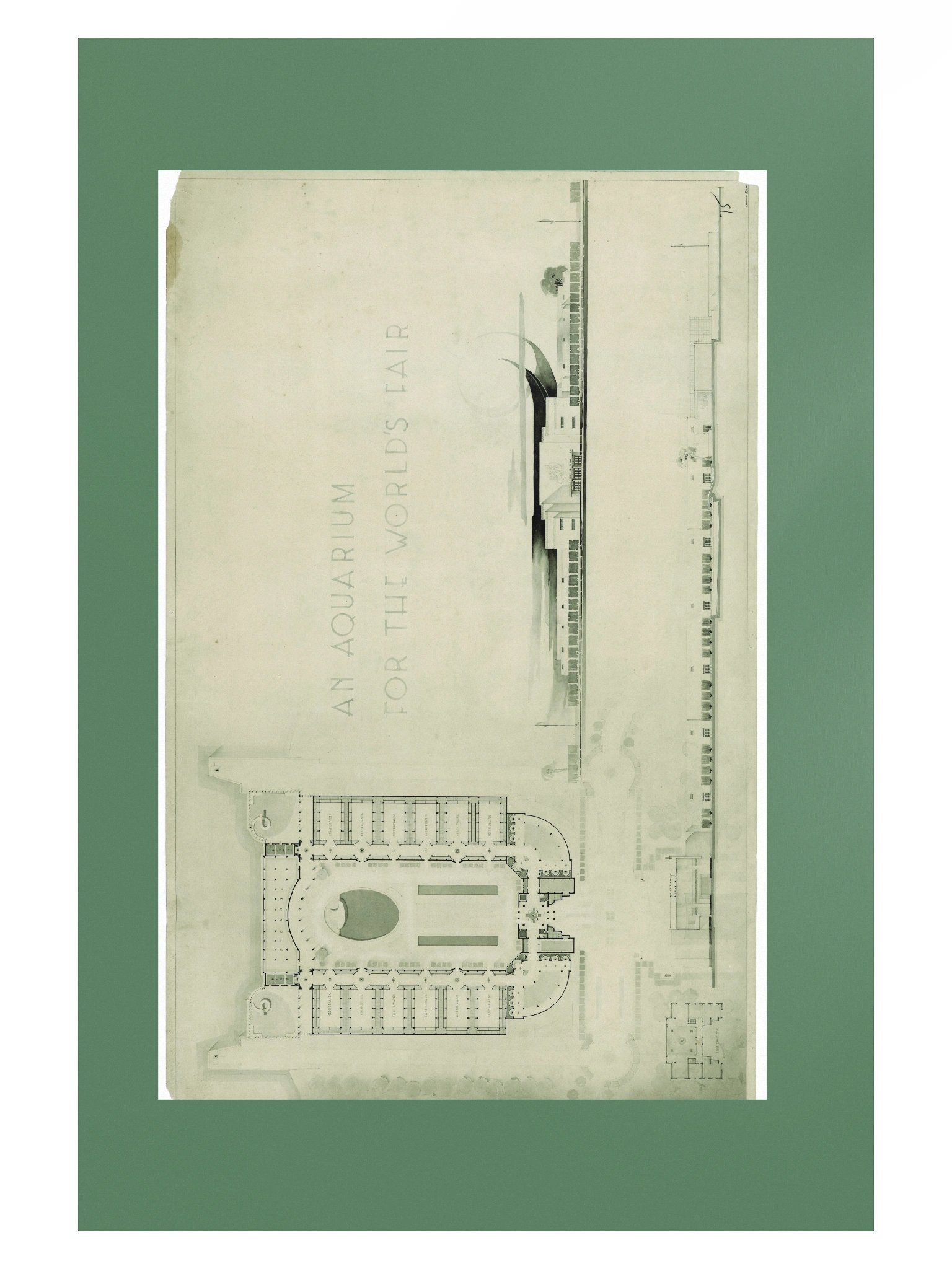 AN AQUARIUM FOR THE WORLD'S FAIR (24x36) product image (1)