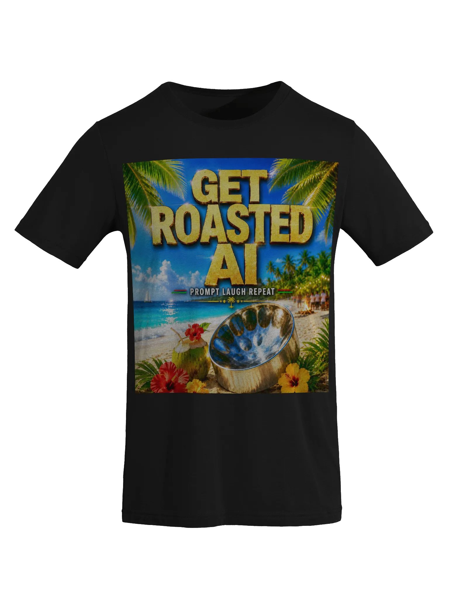 Get Roasted AI (PLR) - Ultra-Soft Triblend T-Shirt product image (14)