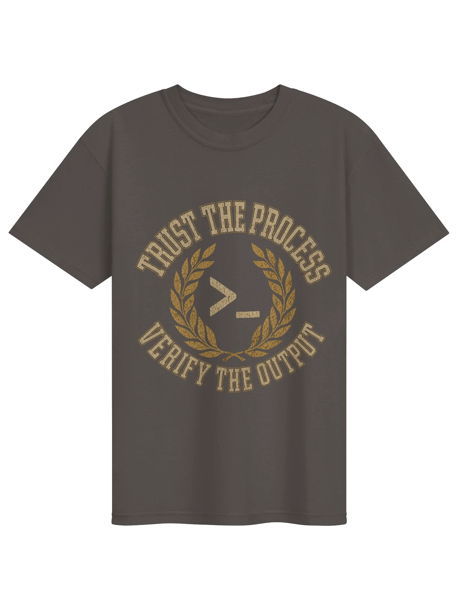 Trust the Process. Verify the Output. Tee — view 9