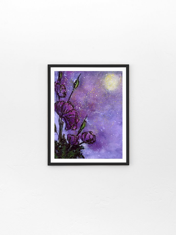 Purple Flowers Print product image (1)