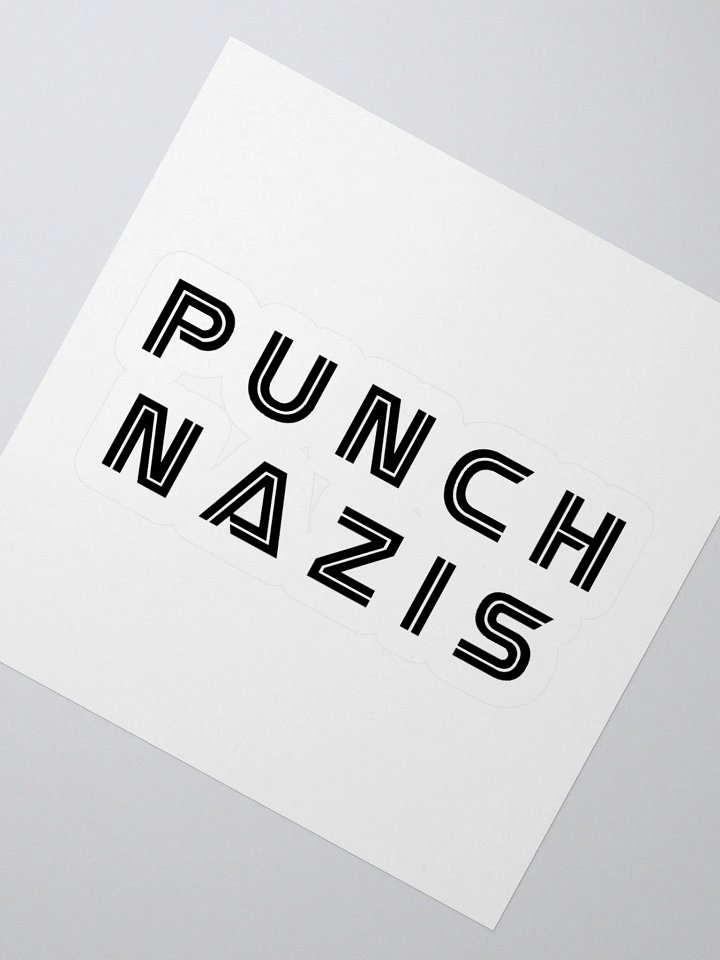 Punch Nazis Kiss Cut Stickers product image (5)