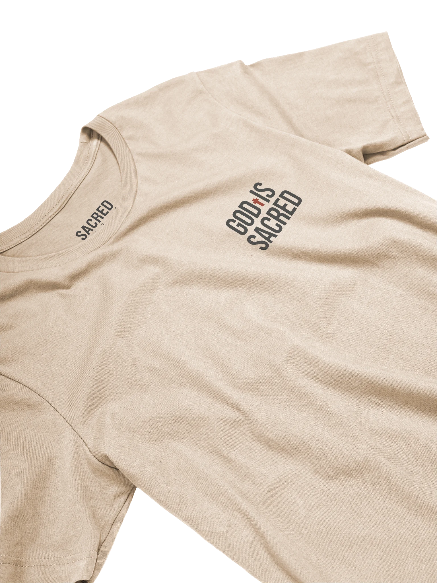 God Is Sacred — Essential Tee (Light) product image (3)