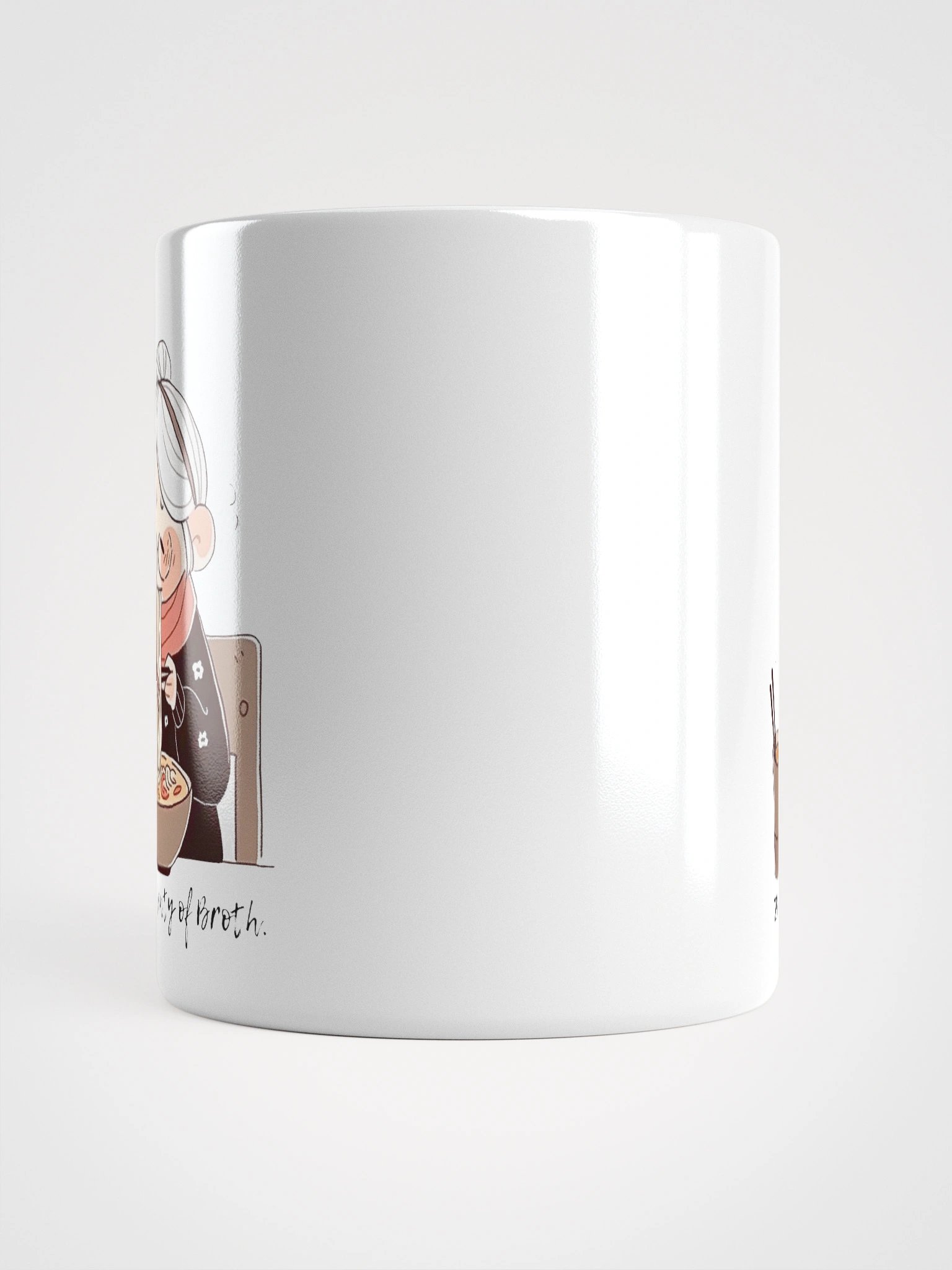 Zero Forks Plenty of Broth Microwave Mood Mugs™ product image (5)