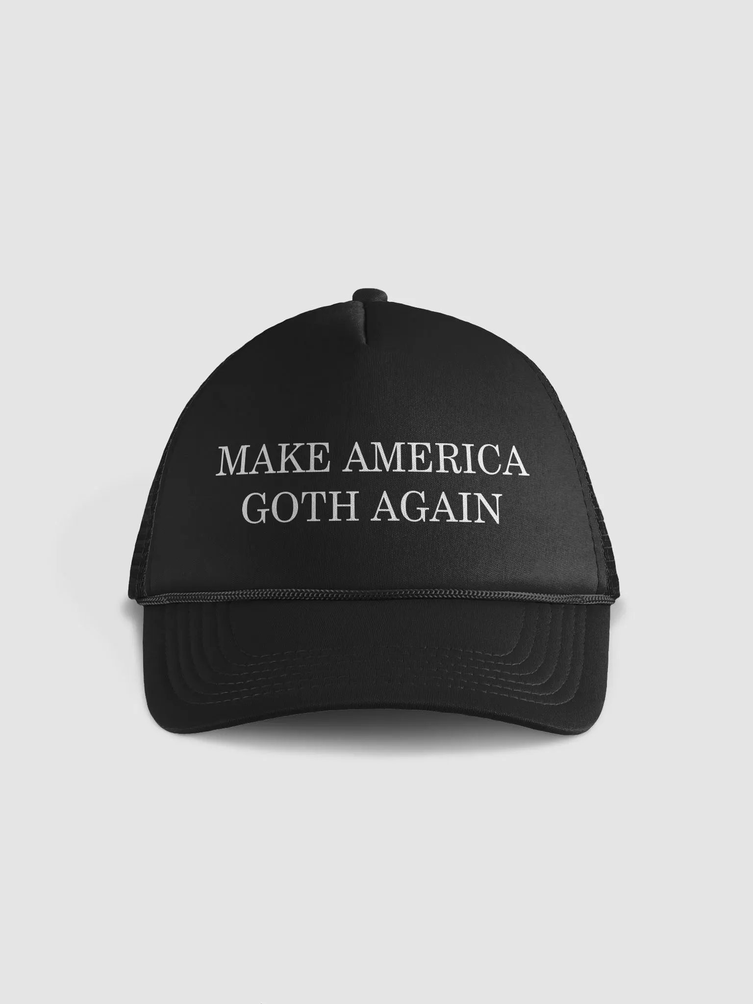 Make America Goth Again Trucker Cap - White product image (1)