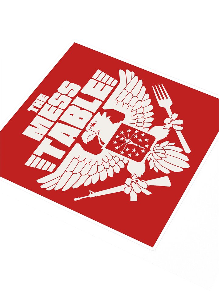 Sticker with Red TMT Logo product image (2)