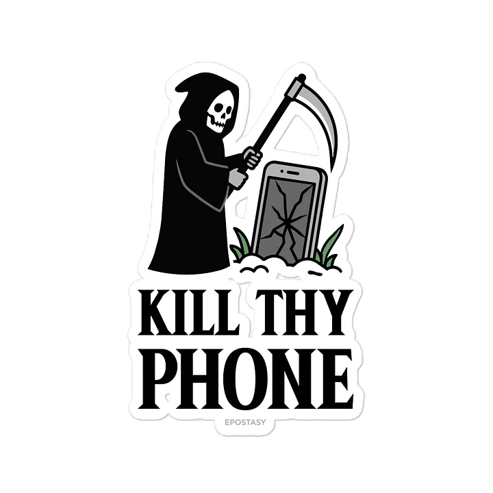 Kill Thy Phone Vinyl Decal product image (2)