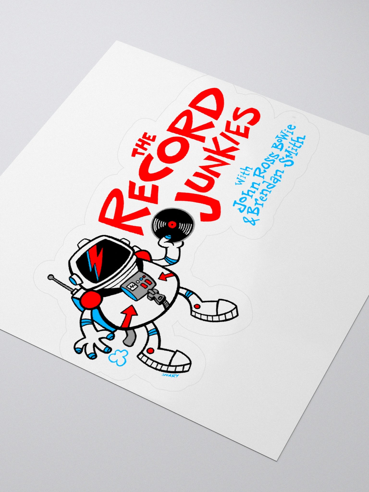 Official Record Junkies Sticker product image (7)