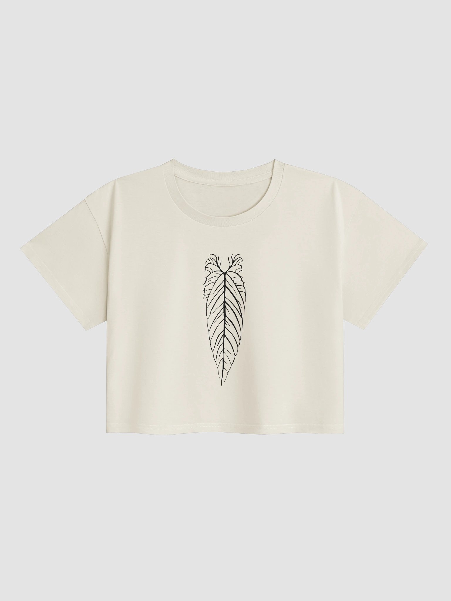 ANTHURIUM WAROCQUEANUM SKELETON - Crop Top product image (1)