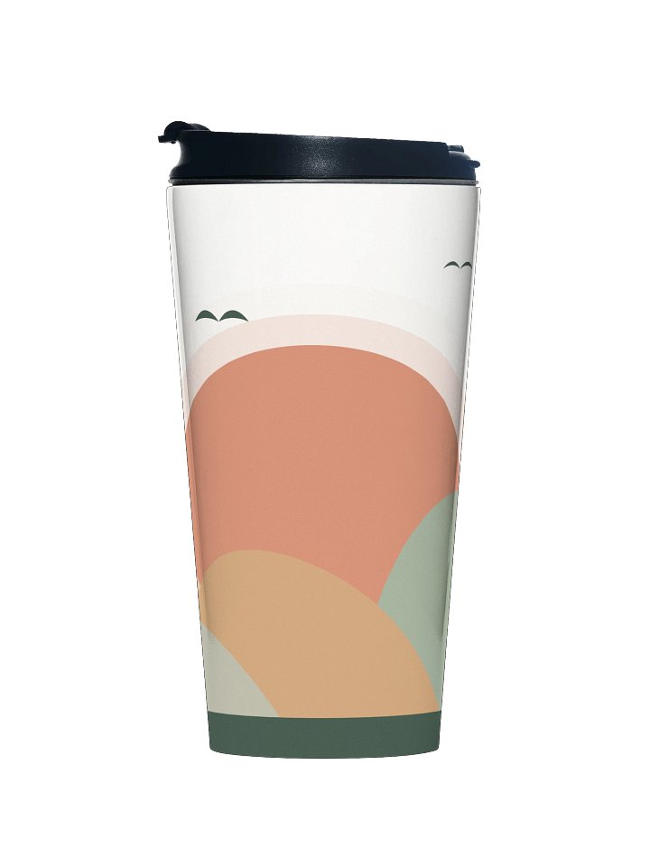 Boho Nature Travel Mug | 15oz Insulated Mug with Lid product image (1)
