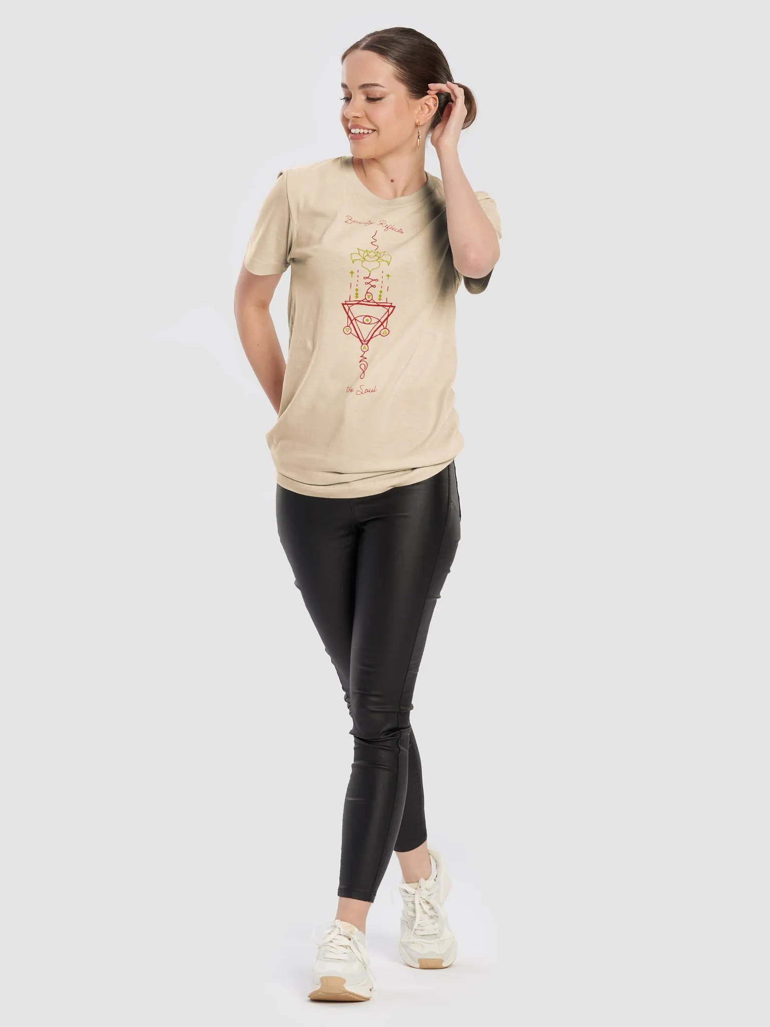 Beauty Reflects the Soul Symmetric Fusion Tee product image (7)