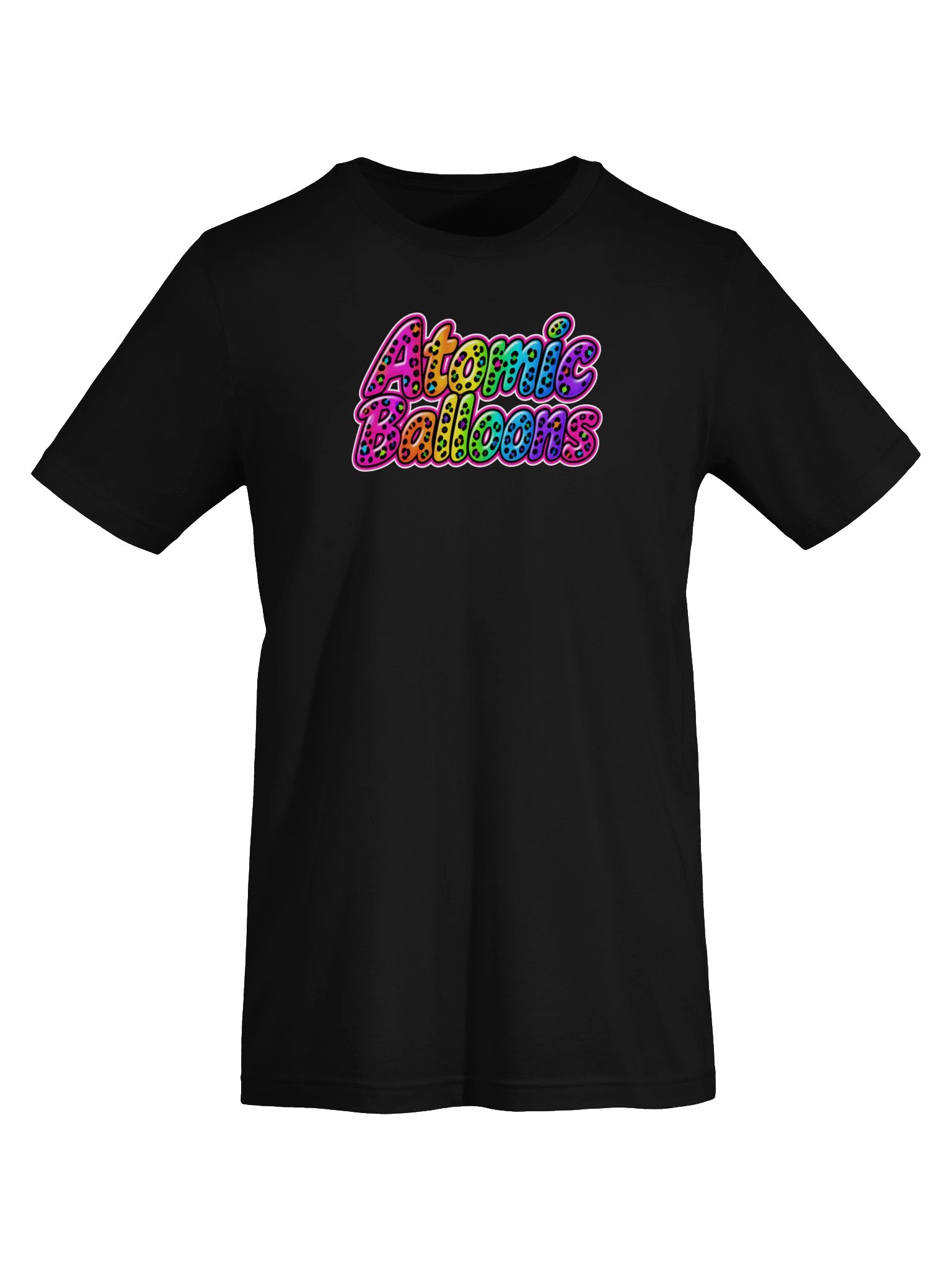 Atomic Balloons Neon Notebook T-Shirt product image (5)
