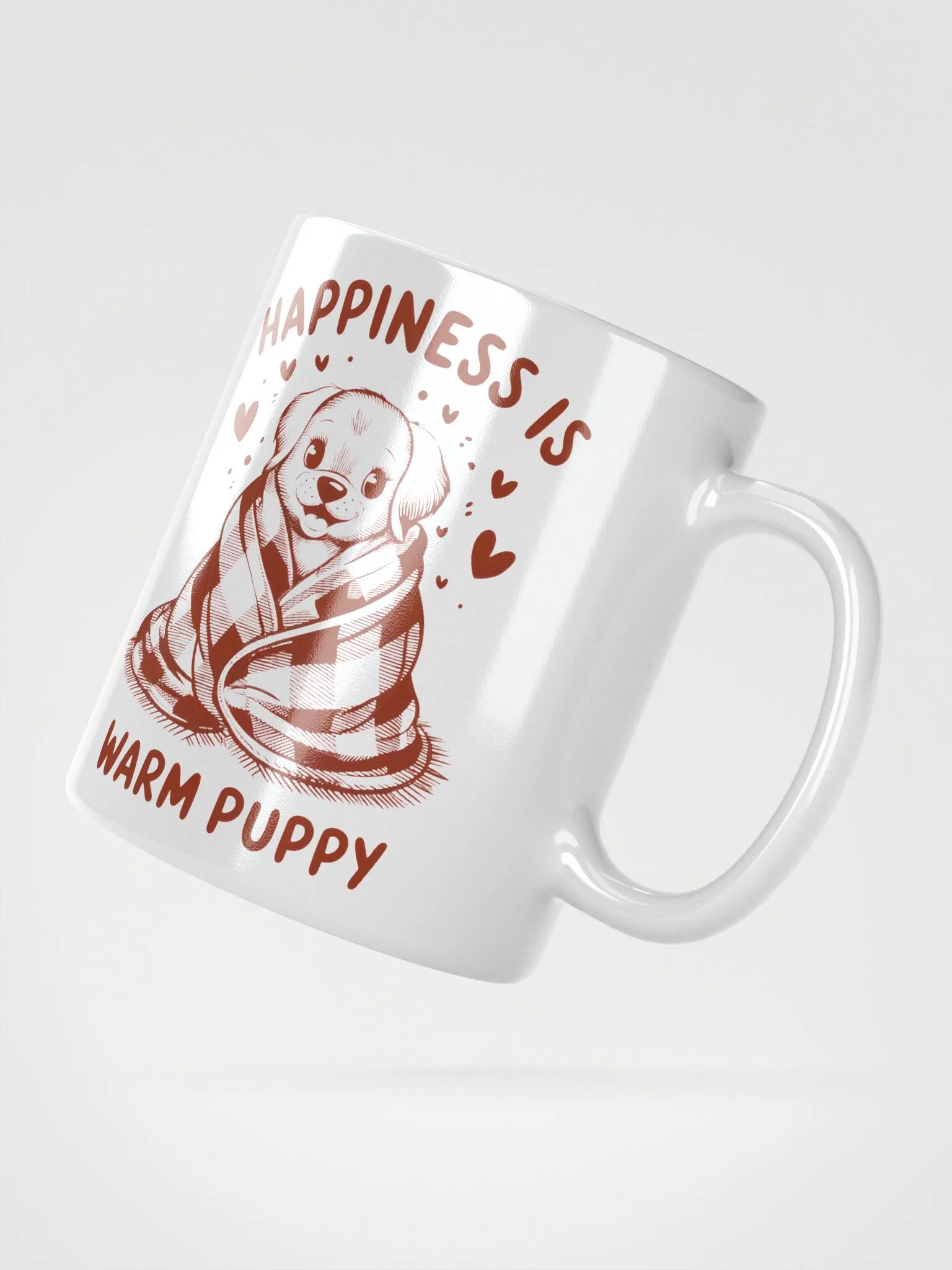 Warm Puppy is Happiness Mug product image (2)