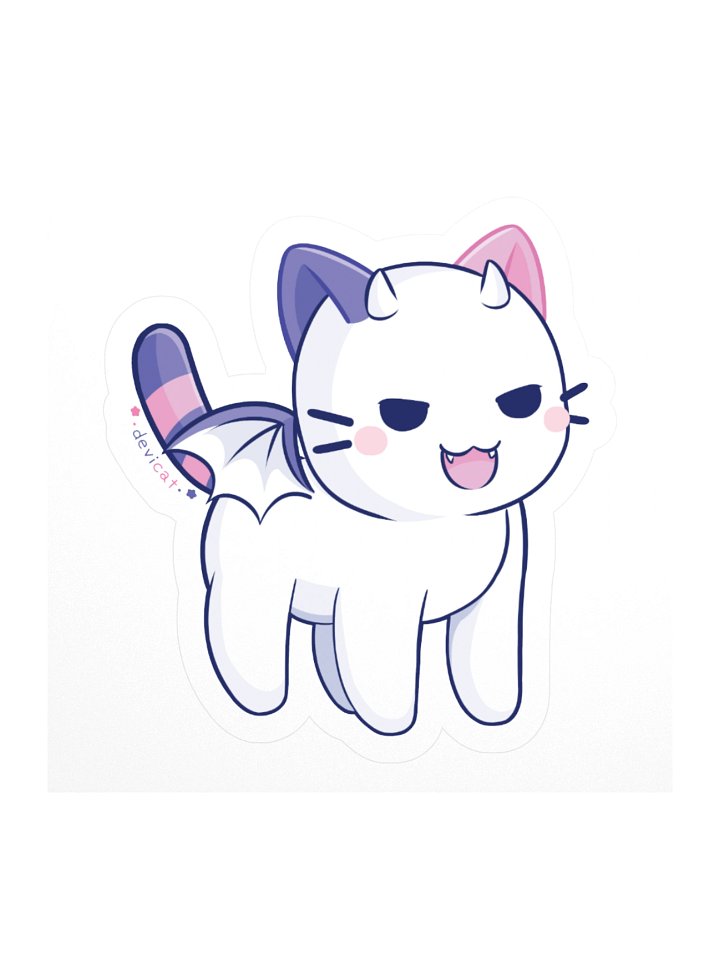 CandiCat Demon 2022 Sticker product image (1)