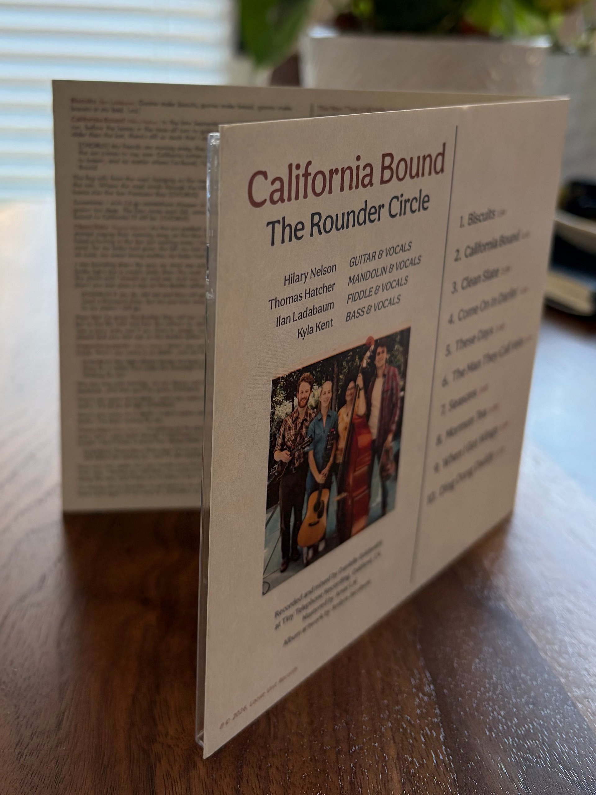 "California Bound" - Early Access CD Digipack product image (3)